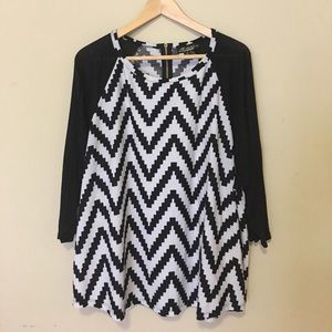 Absolutely Famous Zig-Zag Top