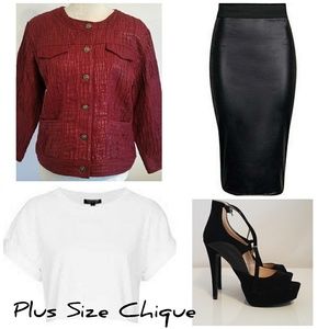 Ruby Rd Burgundy Jacket