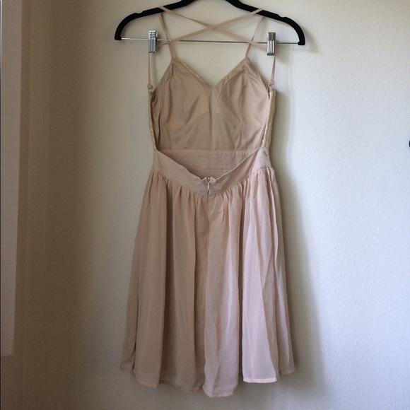 SOLD ON EBAY!!! Peachy Nude Sequin Ballerina Dress - Picture 5 of 6