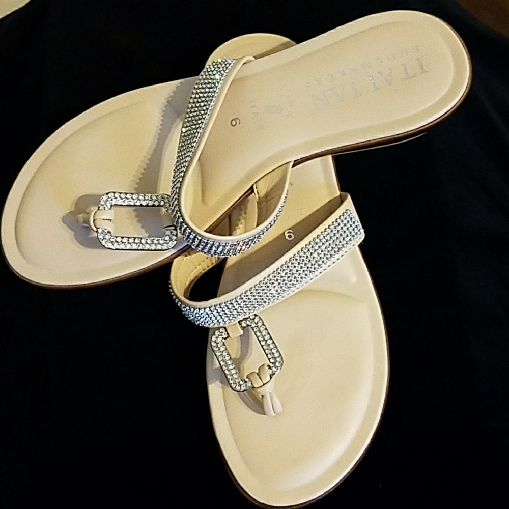 Italian Rhinestone sandals