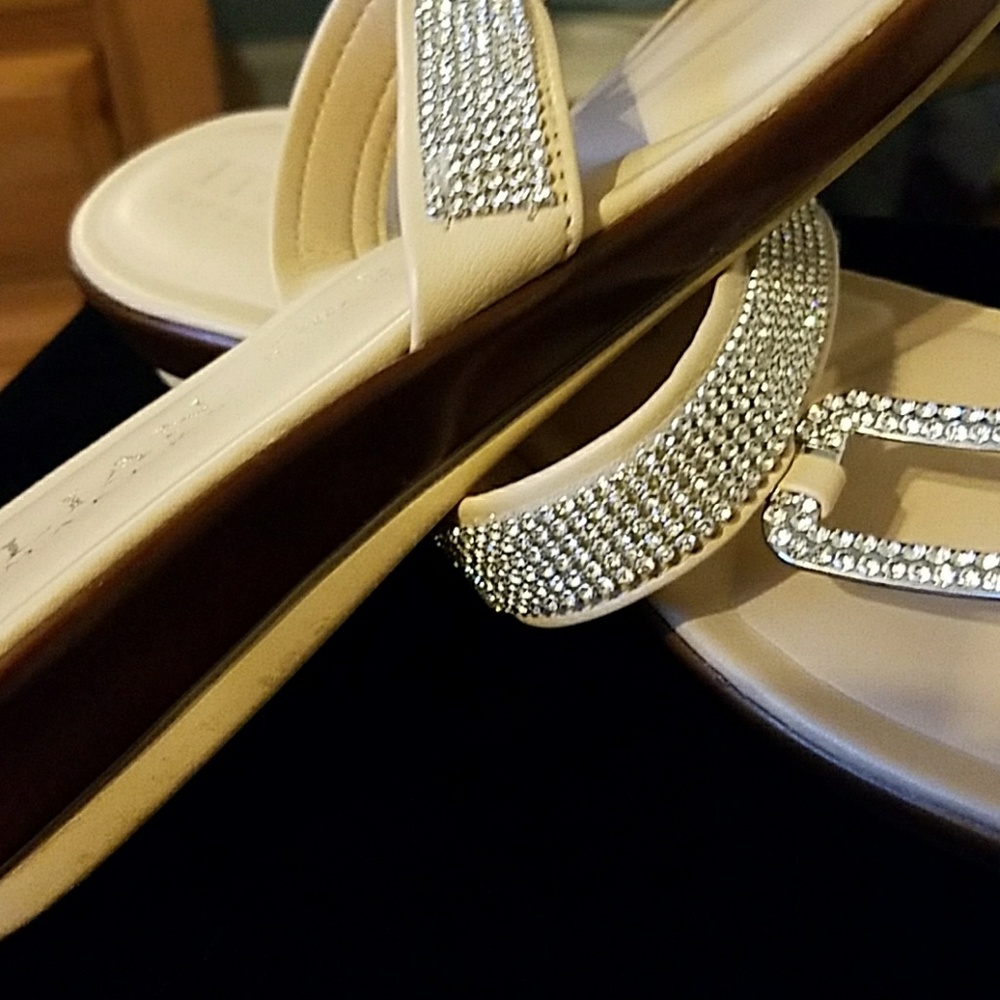 Italian Rhinestone sandals - Picture 5 of 6