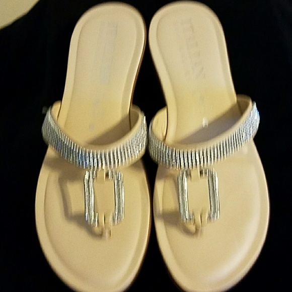 Italian Rhinestone sandals - Picture 2 of 6