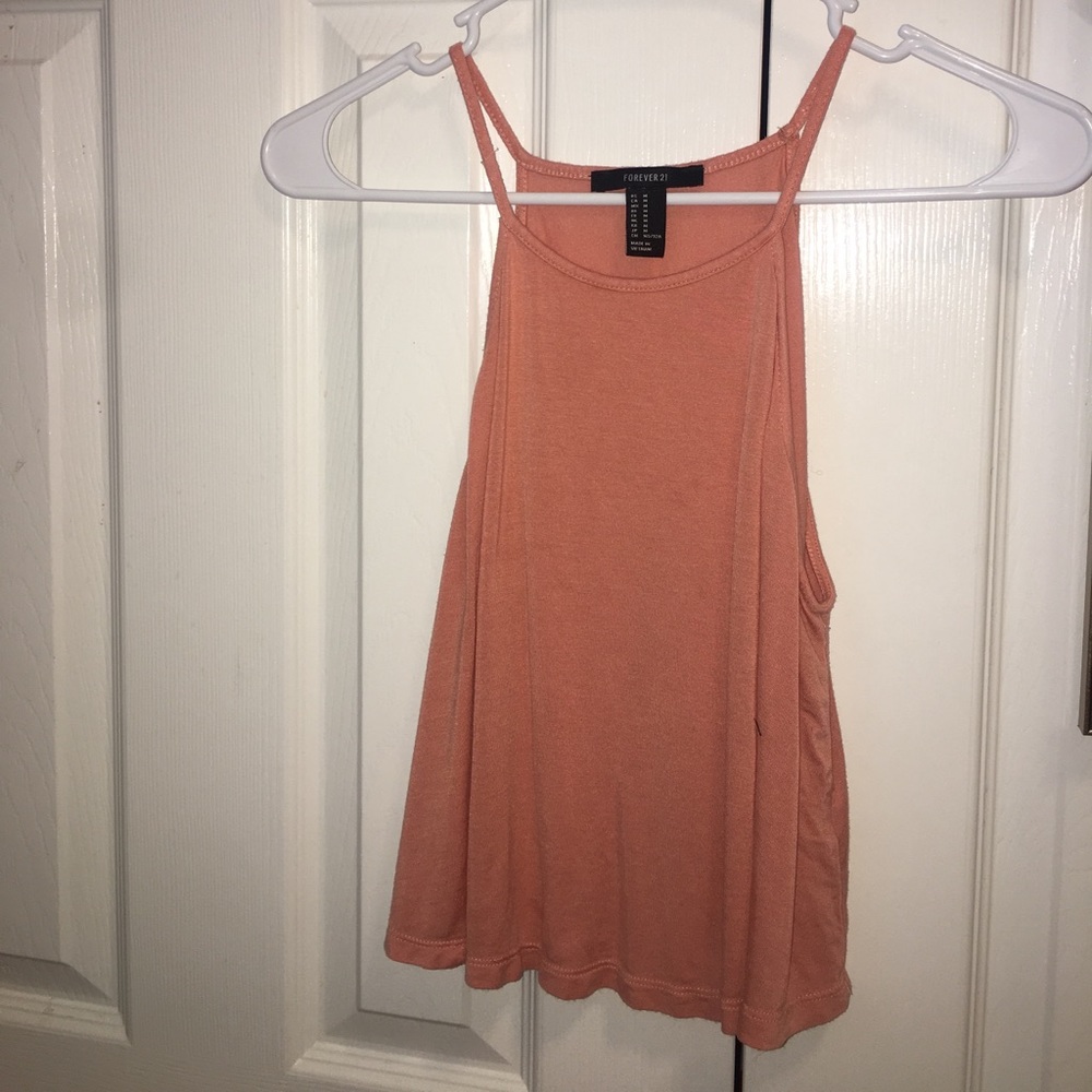 Peach Crop Top