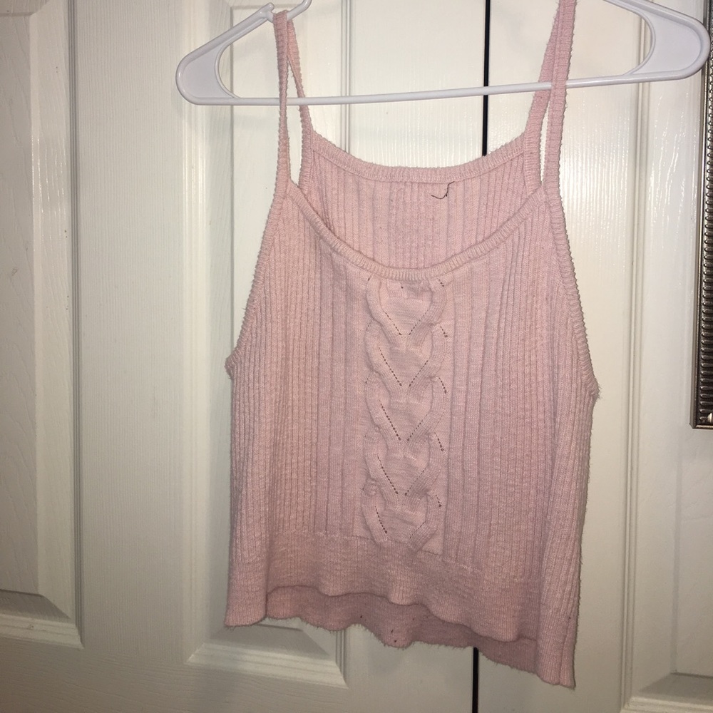 Pink Crop Top