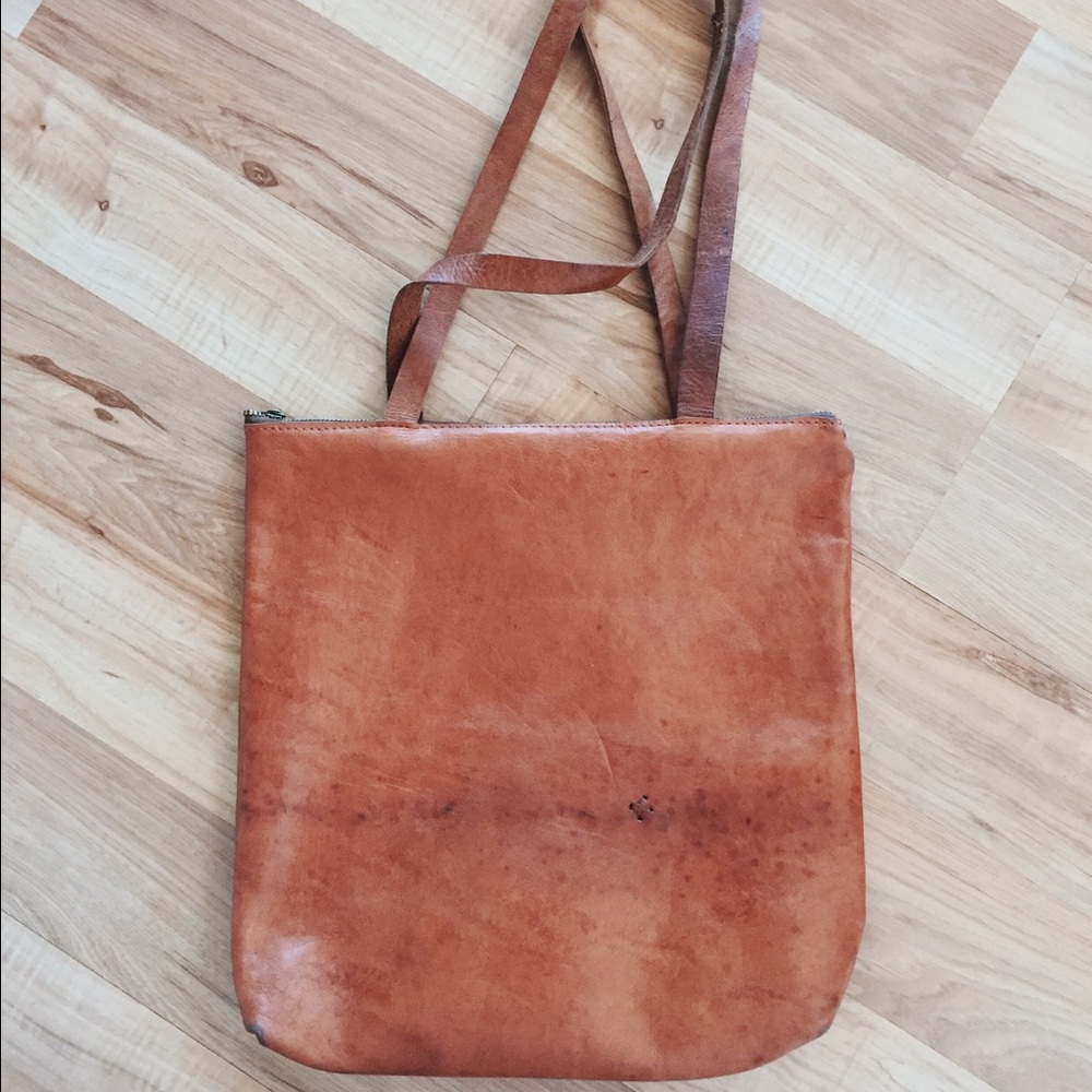 Natural Cowhide Vintage Purse