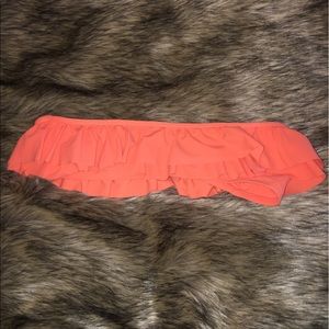 Boys and arrows ruffle bandeau top