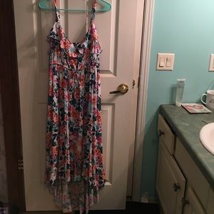 Floral High Low Dress Torrid Size 1