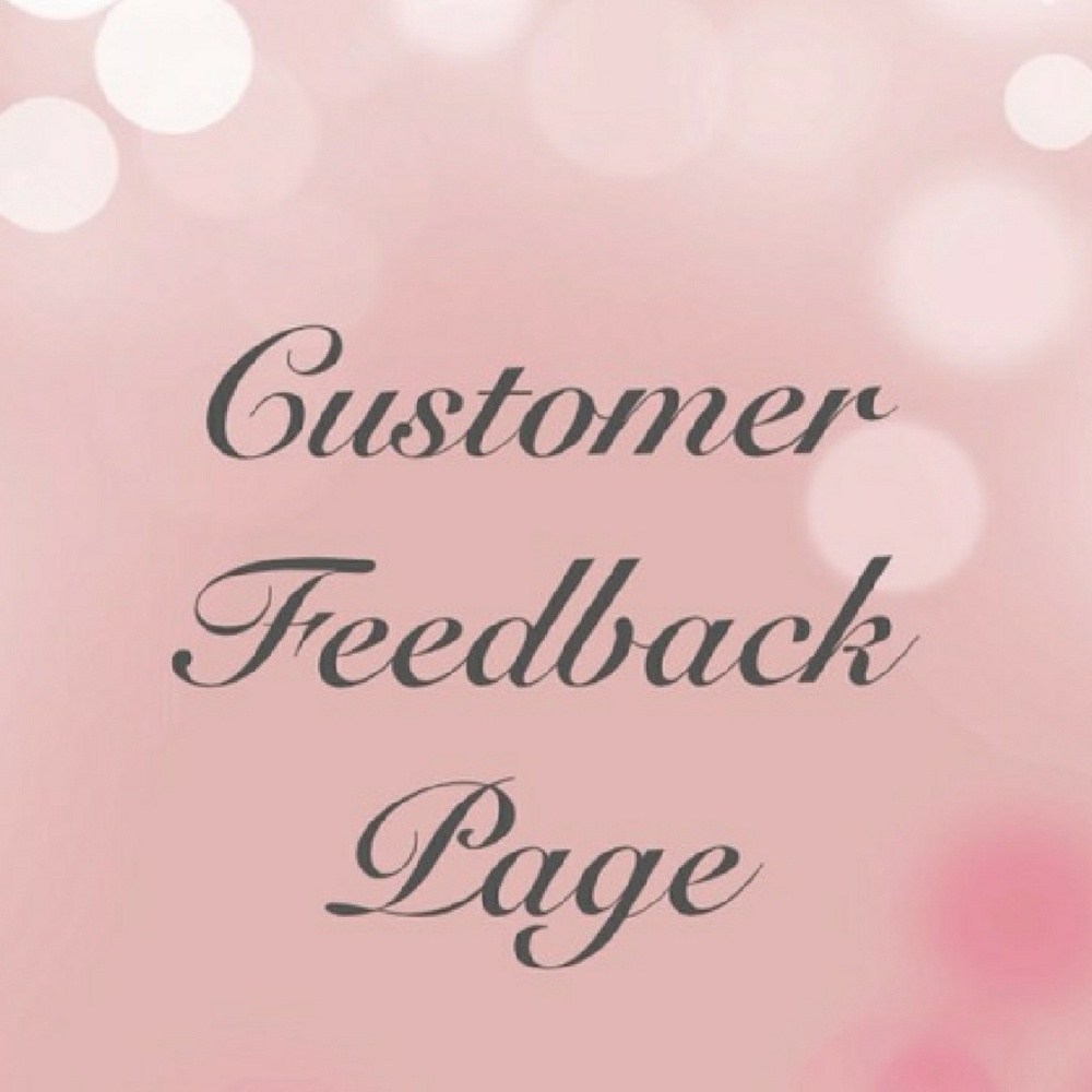 Customer Feedback Page