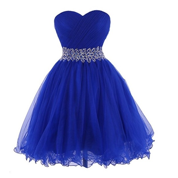 KARMA Royal Blue Formal Homecoming Dress - Picture 3 of 8