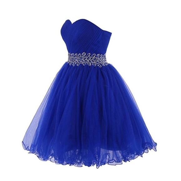 KARMA Royal Blue Formal Homecoming Dress - Picture 4 of 8