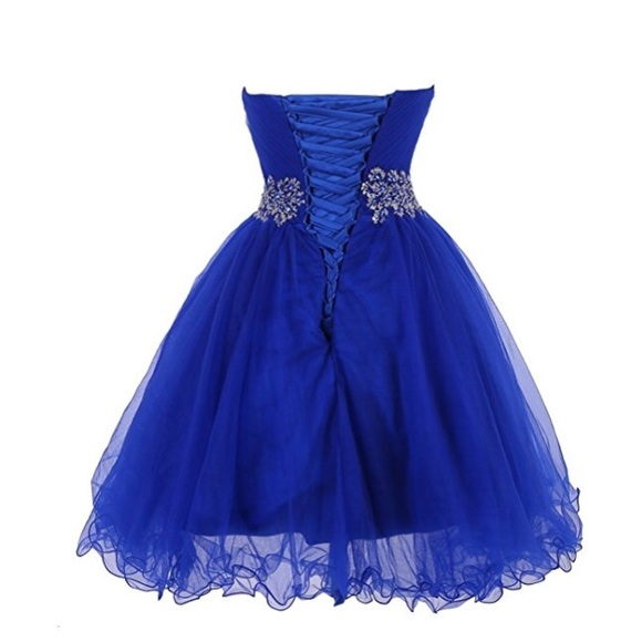 KARMA Royal Blue Formal Homecoming Dress - Picture 5 of 8