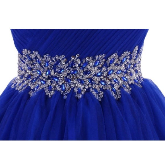 KARMA Royal Blue Formal Homecoming Dress - Picture 6 of 8