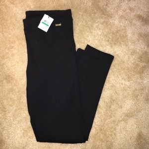 Calvin Klein Jet Black Power Stretch Career Pants