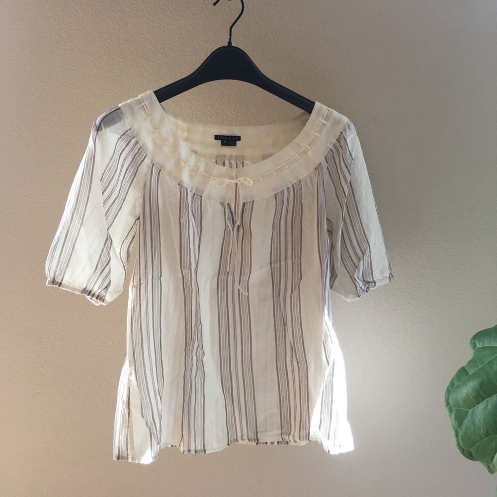Theory striped top sz. P