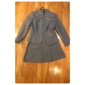 2 Piece Skirt Suit