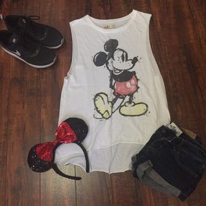 Mickey Mouse muscle tee