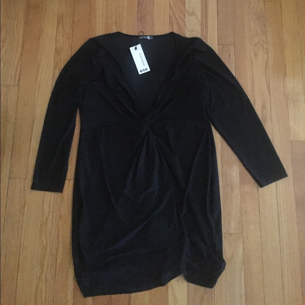 Boohoo "Sara" wrap dress