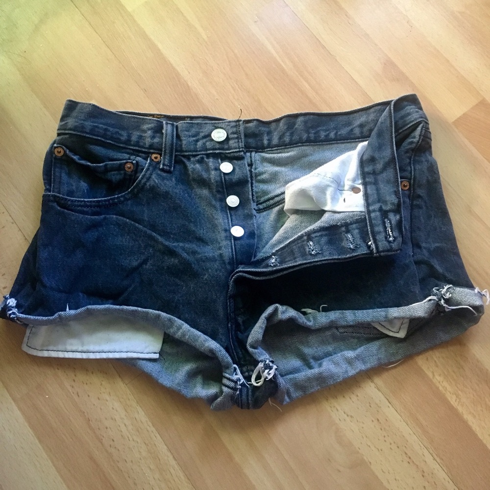 Levi's jean shorts