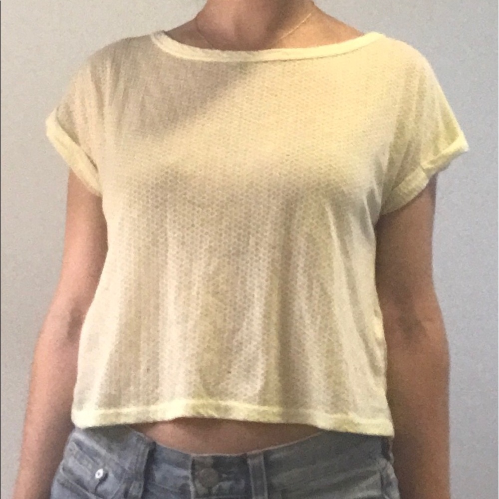Cute light cropped shirt Buffalo David Bitton