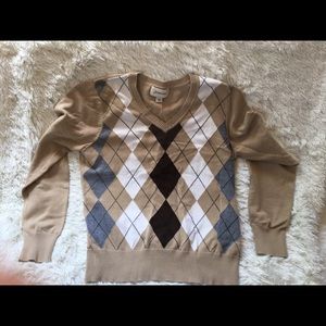 St. John's Bay Argyle Sweater