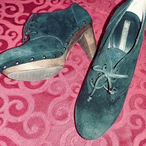 Sexy Black Studded Booties by Banana Republic