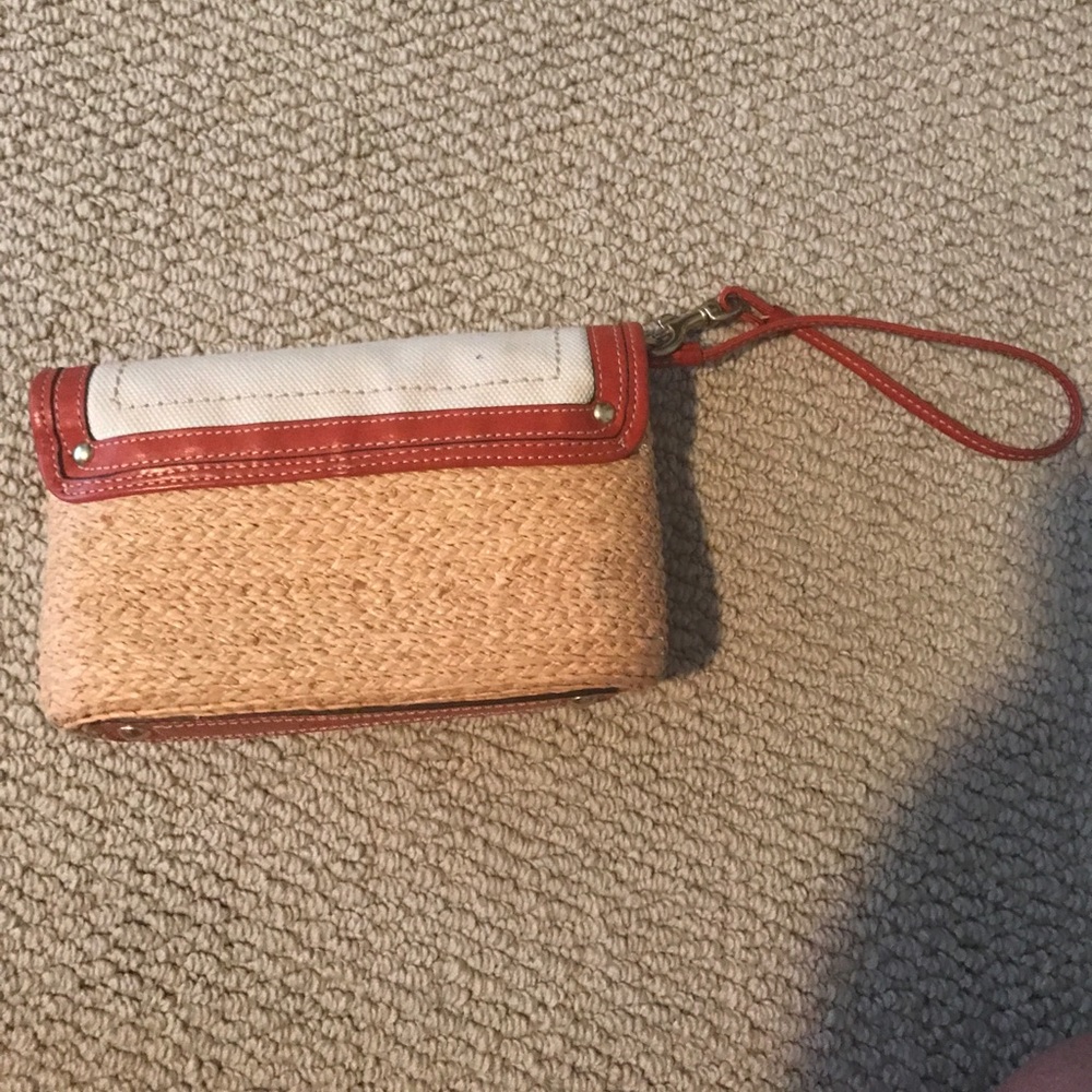 Coach wicker wristlet - Picture 3 of 3