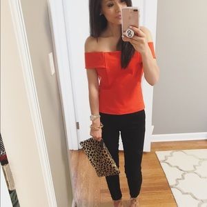 ANTHROPOLOGIE Coral Top ANTHROPOLOGIE Coral Top