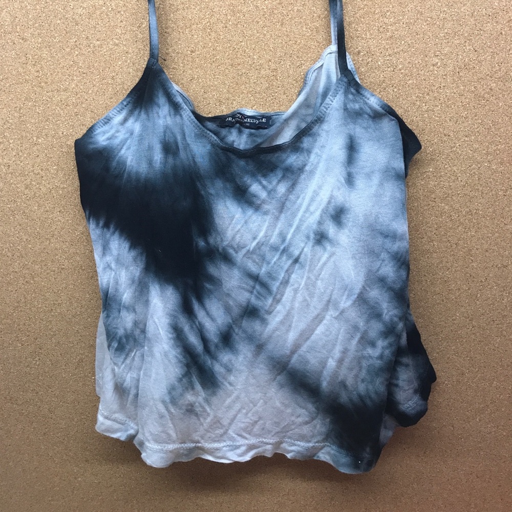 Tie-dye Brandy Melville spaghetti strap tank