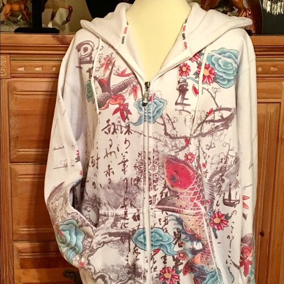KENPO Tops - 🦋🔷 KENPO Hoodie 🔷🦋 Fits Like XXL! 🦋