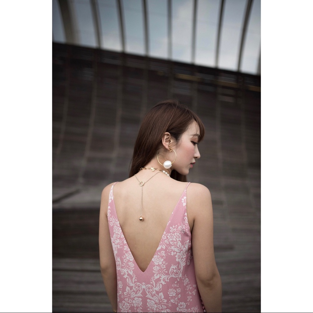 We Are Kindred Print slip dress