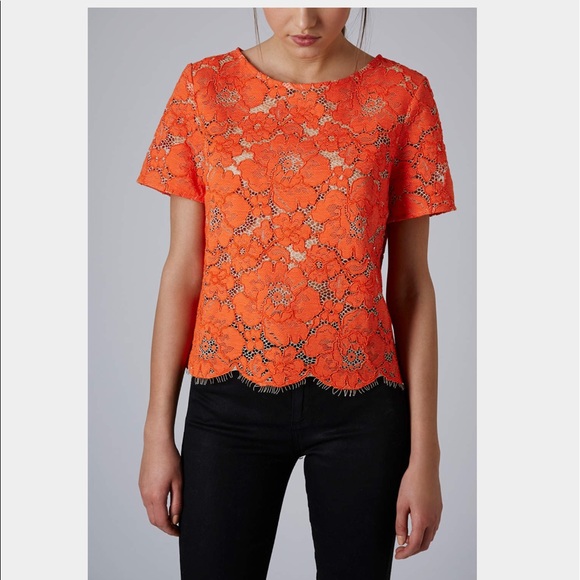 Topshop Tops - SOLD Topshop lace top US 2