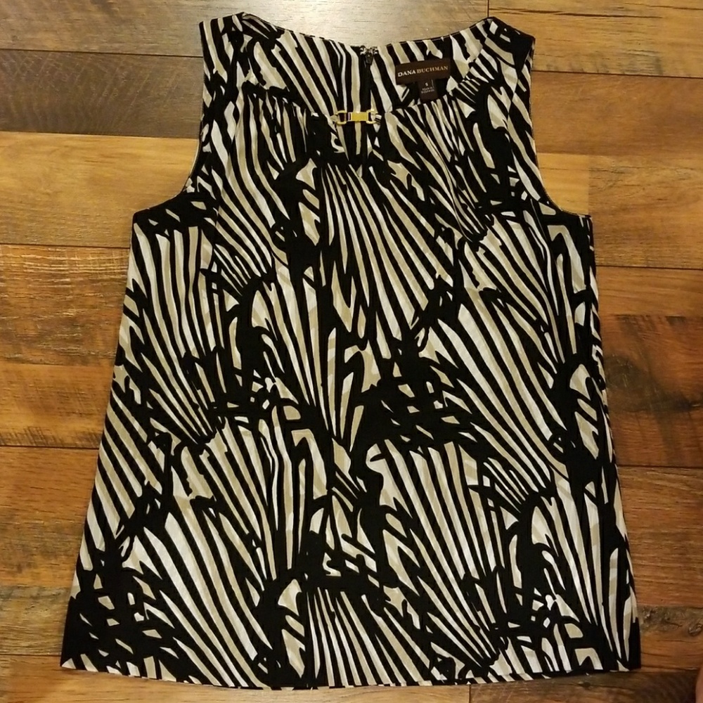 💲 SALE!!! Dana Buchman Sleeveless blouse NWOT - Picture 3 of 7