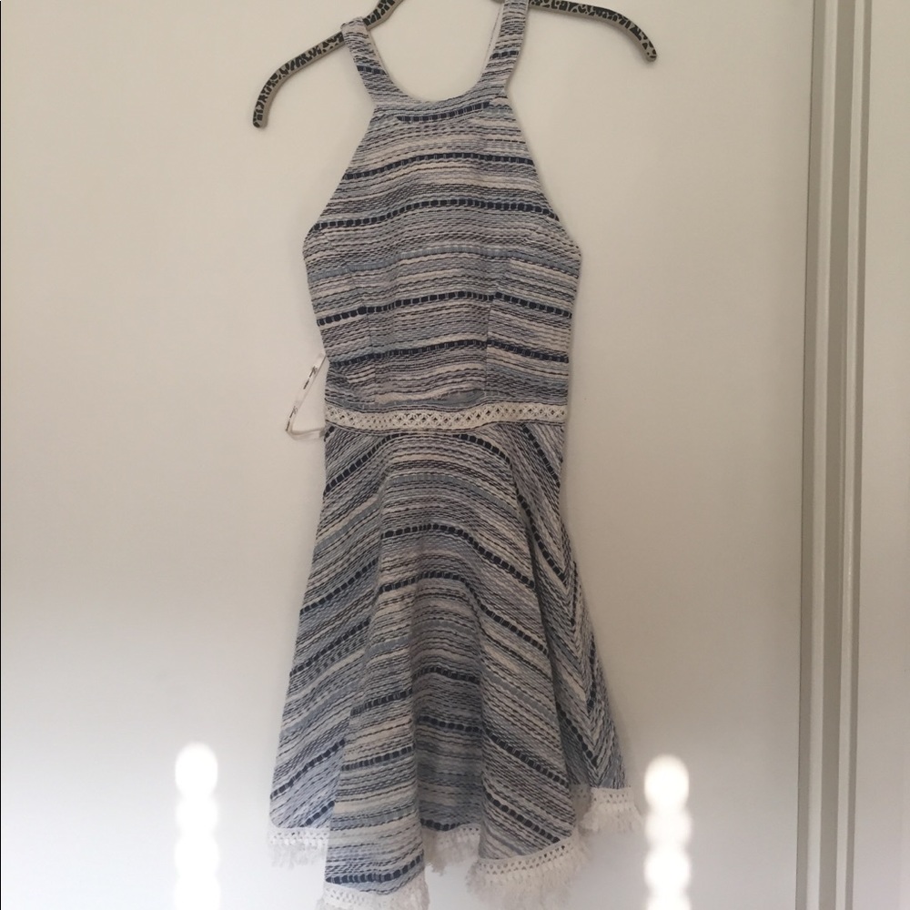 Lovers & Friends Halter woven dress