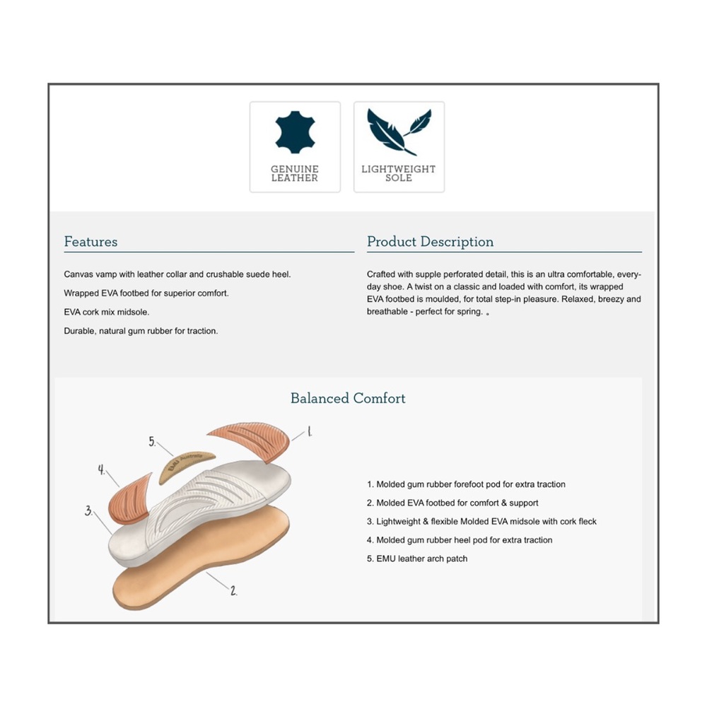✨Emu Australia Meroo Slip-Ons✨ - Picture 4 of 4