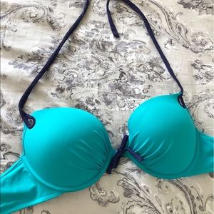 Teal VS swim top