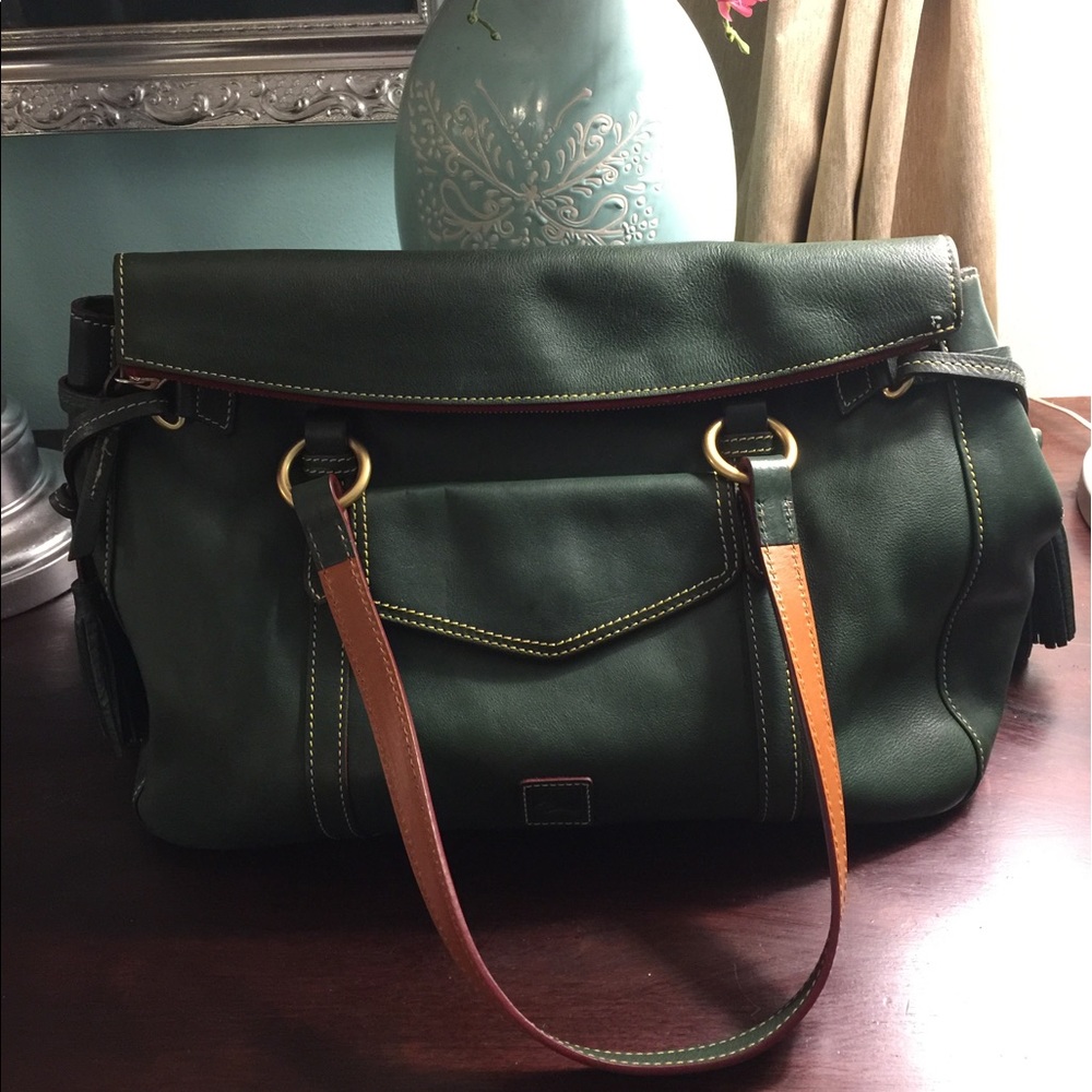 Dooney & Bourke Florentine Smith Green Handbag