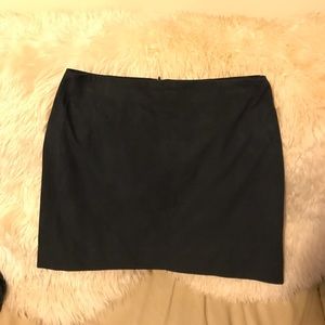 J.Crew NAVY SUEDE SKIRT