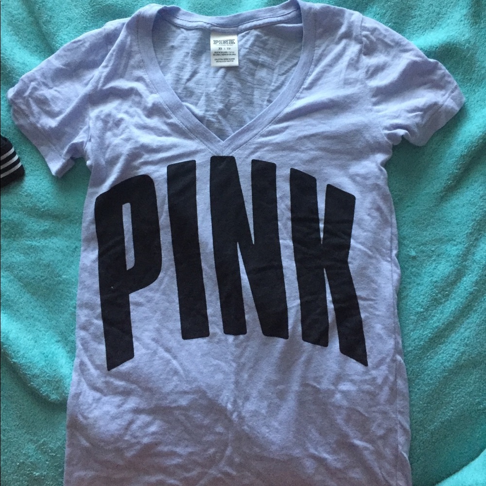 VS pink shirt