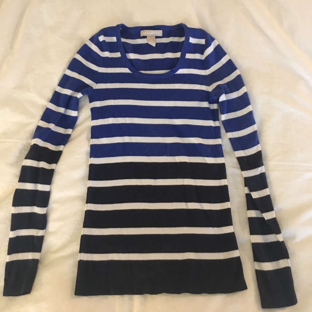 Striped Crew Neck Sweater