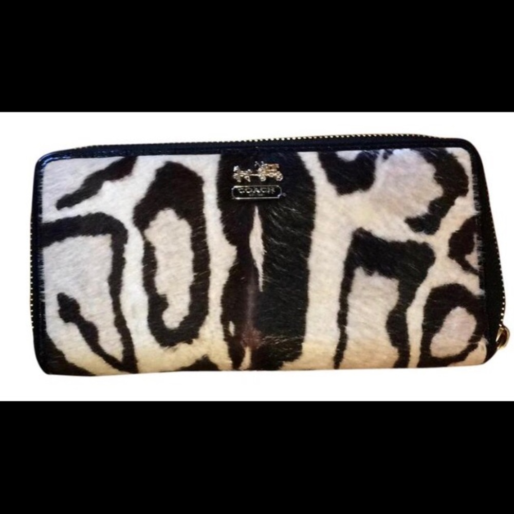 Coach Accordion Zip Wallet *SOLD