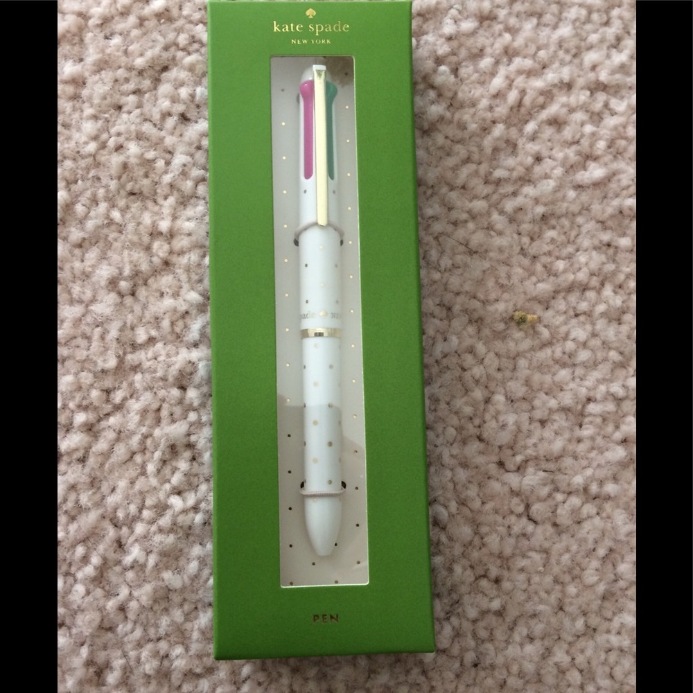 Kate Spade Multi-click gel pen.