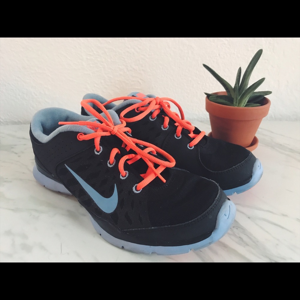 Black and Blue Nikes