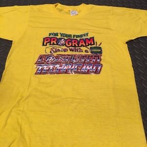 Funny old vintage shirt. Late 70s.