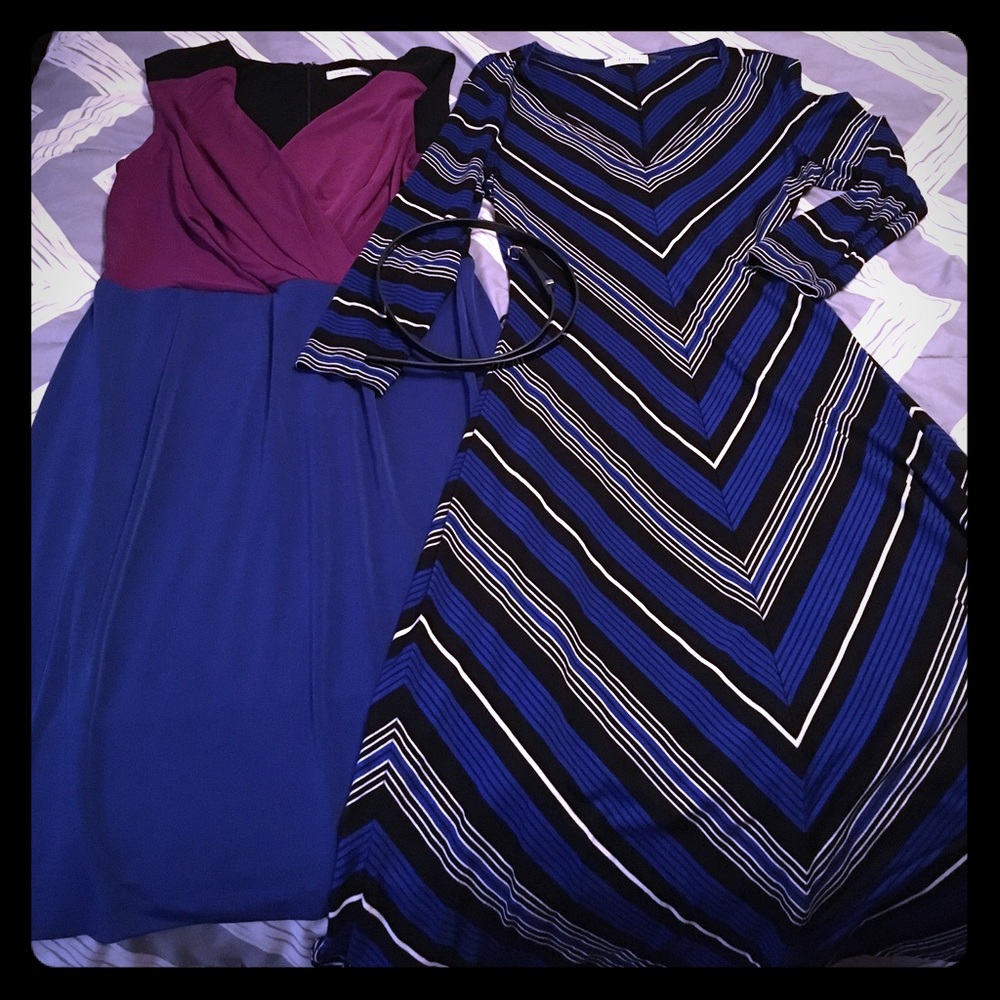 2 CK DRESSES!