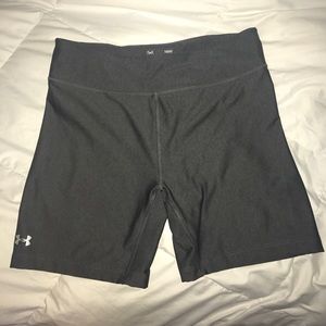 Women's Under Armour Long Gray Spandex - Large