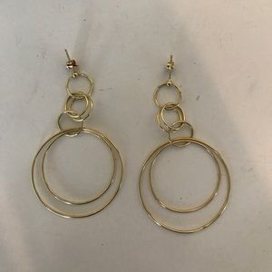 Gold Multi-Hoop Earrings