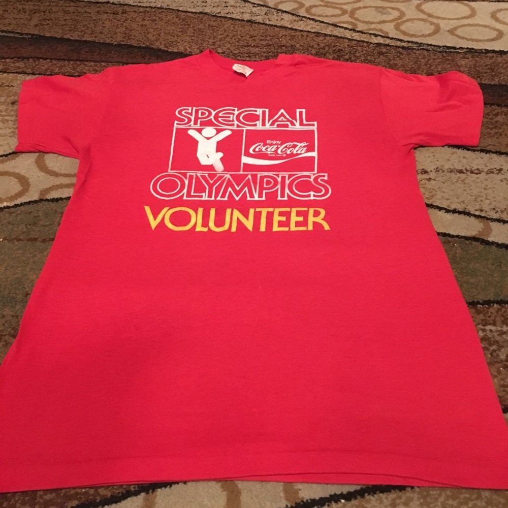 Authentic vintage 1980s Special Olympics tee