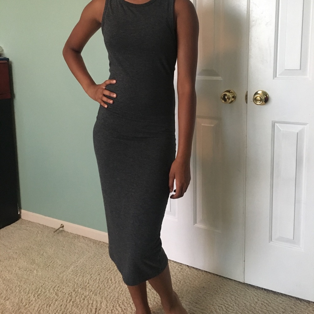 Express Midi dress with side cut outs