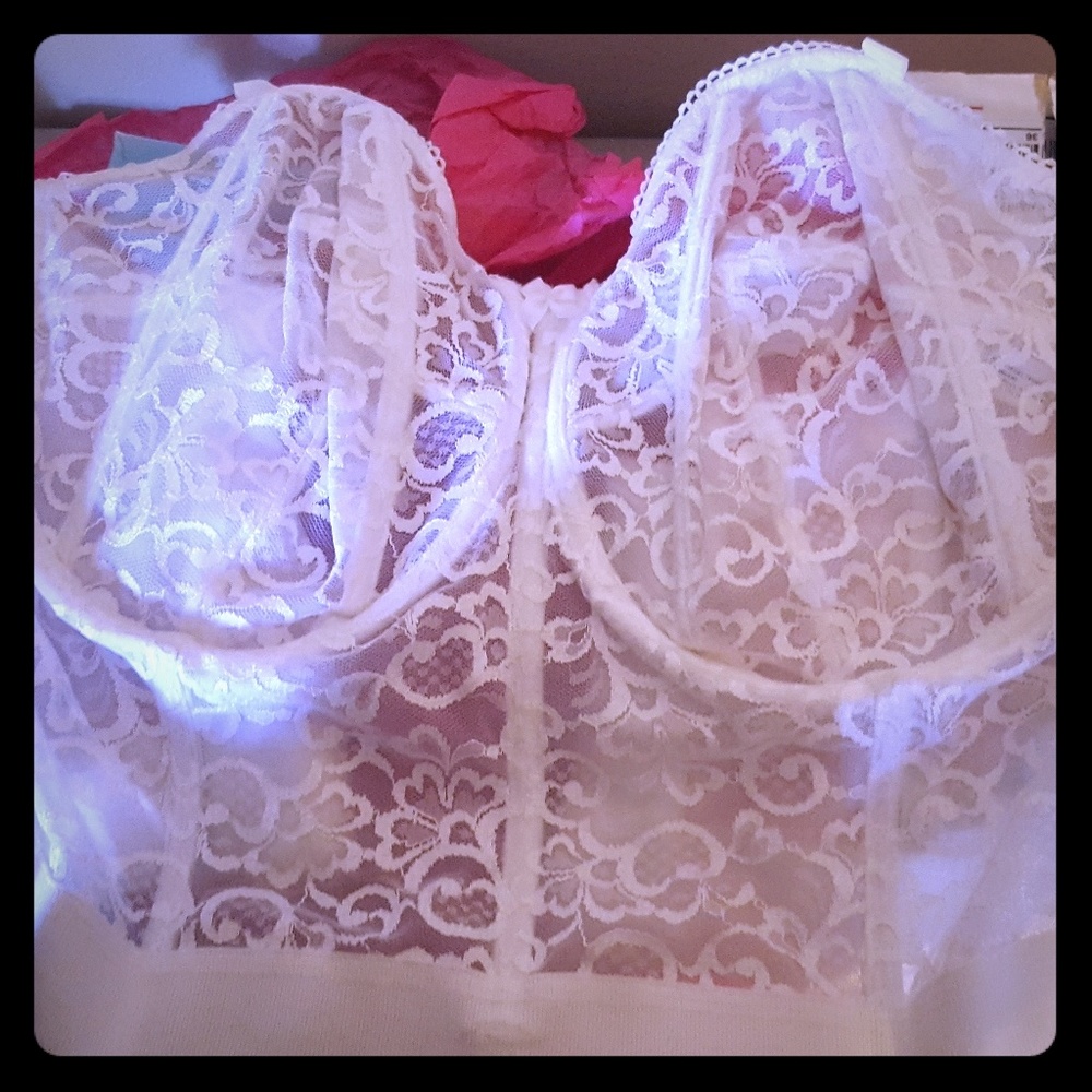 Goddess long line strapless bra