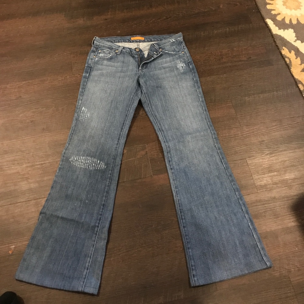 James cured jeans